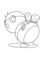 coloriage droles de petites betes leon le bourdon